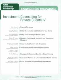 9780935015867-0935015868-Investment Counseling for Private Clients IV