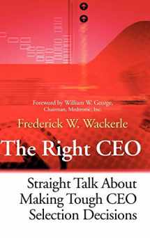9780787955854-078795585X-The Right CEO: Straight Talk About Making Tough CEO Selection Decisions
