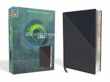 9780310080008-0310080002-NIV, Revolution Bible, Leathersoft, Gray/Navy: The Bible for Teen Guys