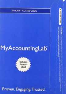 9780133451481-0133451488-NEW MyLab Accounting with Pearson eText -- Access Card -- for Managerial Accounting