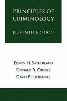 9780930390693-0930390695-Principles of Criminology (The Reynolds Series in Sociology)