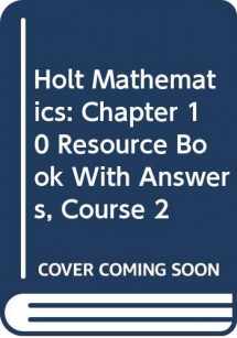 9780030783074-0030783070-Holt Mathematics: Chapter 10 Resource Book With Answers, Course 2