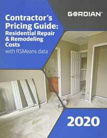 9781950656196-1950656195-Contractor's Pricing Guide: Residential Repair & Remodeling Costs With Rsmeans Data 2020