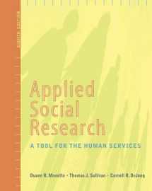 9780840032058-0840032056-Applied Social Research: A Tool for the Human Services, 8th Edition (Research, Statistics, & Program Evaluation)
