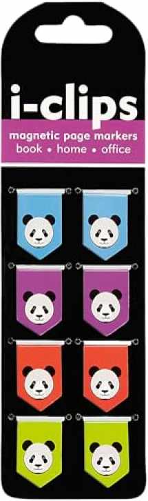 9781441319302-1441319301-Panda i-clips Magnetic Page Markers (Set of 8 Magnetic Bookmarks)