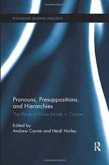 9781138549081-1138549088-Pronouns, Presuppositions, and Hierarchies: The Work of Eloise Jelinek in Context (Routledge Leading Linguists)