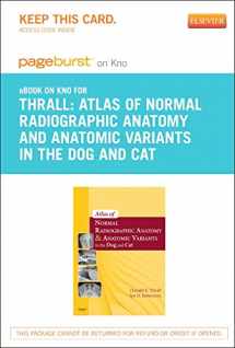 9781455770434-1455770434-Atlas of Normal Radiographic Anatomy and Anatomic Variants in the Dog and Cat - Elsevier eBook on Intel Education Study (Retail Access Card)