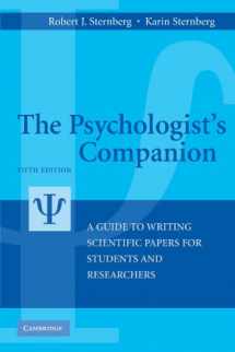 9780521144827-0521144825-The Psychologist's Companion: A Guide to Writing Scientific Papers for Students and Researchers