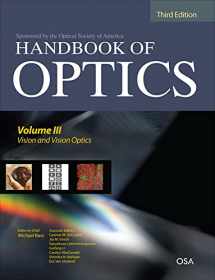 9780071498913-0071498915-Handbook of Optics, Third Edition Volume III: Vision and Vision Optics(set)