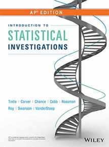 9781119582779-1119582776-Student Edition Grades 9-12 2019 (Tintle, Introduction To Statistical Investigations, First Edition, AP Edition)
