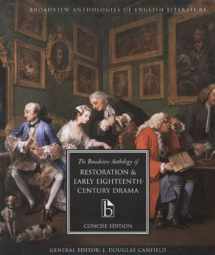9781551115818-1551115816-The Broadview Anthology of Restoration and Early Eighteenth Century Drama, Concise edition
