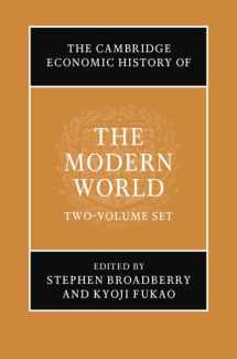 9781108953771-1108953778-The Cambridge Economic History of the Modern World 2 Volume Hardback Set