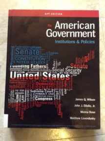 9781305500068-1305500067-American Government: Institutions and Polices 15th edition, AP edition