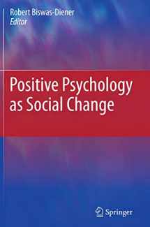 9789400723719-9400723717-Positive Psychology as Social Change