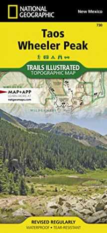 9781566953092-156695309X-Taos, Wheeler Peak Map (National Geographic Trails Illustrated Map, 730)