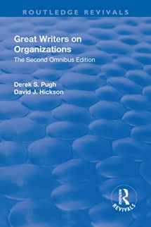 9781138704817-1138704814-Great Writers on Organizations: The Second Omnibus Edition (Routledge Revivals)