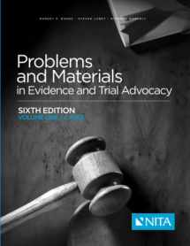 9781601565778-1601565771-Problems and Materials in Evidence and Trial Advocacy: Sixth Edition Volume One/Cases (NITA)