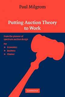 9780521536721-0521536723-Putting Auction Theory to Work (Churchill Lectures in Economics)