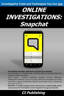 9781511541503-1511541504-ONLINE INVESTIGATIONS: Snapchat