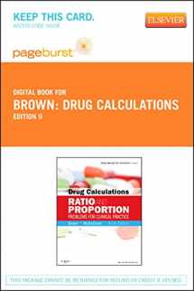 9780323101554-0323101550-Drug Calculations - Elsevier eBook on VitalSource (Retail Access Card): Process and Problems for Clinical Practice