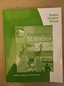 9780840053886-0840053886-Student Solutions Manual for Johnson/Kuby's Elementary Statistics, 11th