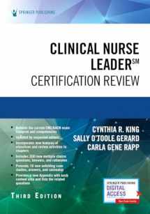 9780826164568-0826164560-Clinical Nurse Leader Certification Review, Third Edition