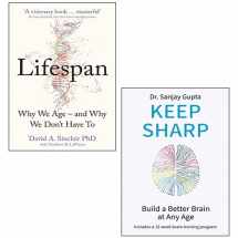 9789124189457-9124189456-Keep Sharp By Sanjay Gupta, Lifespan By David A. Sinclair and Matthew D. LaPlante 2 Books Collection Set