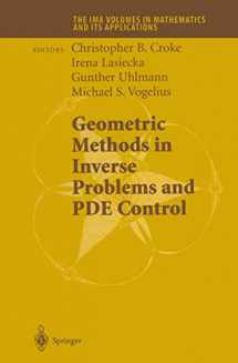 9780387405292-0387405291-Geometric Methods in Inverse Problems and PDE Control (The IMA Volumes in Mathematics and its Applications, 137)