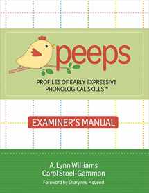 9781681257389-1681257386-Profiles of Early Expressive Phonological Skills (PEEPS) Examiner’s Manual