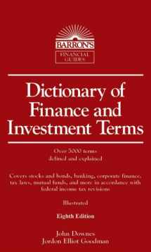 9780764143045-0764143042-Dictionary of Finance and Investment Terms (Barron's Business Dictionaries)