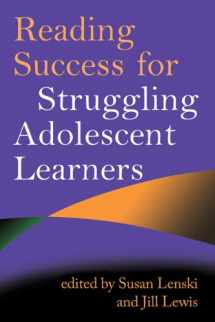 9781593856762-1593856768-Reading Success for Struggling Adolescent Learners (Solving Problems in the Teaching of Literacy)