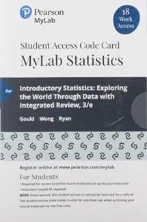 9780135835043-0135835046-Introductory Statistics: Exploring the World Through Data -- MyLab Statistics with Pearson eText Access Code