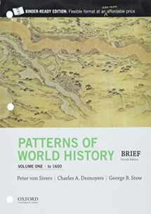 9780197517079-0197517072-Patterns of World History, Volume One: To 1600 (Patterns of World History, 1)