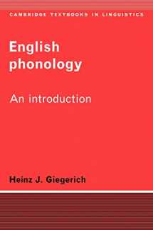 9780521336031-0521336031-English Phonology 1ed: An Introduction (Cambridge Textbooks in Linguistics)