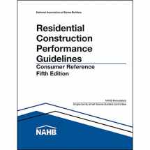 9780867187458-086718745X-Residential Construction Performance Guidelines, Fifth Edition, Consumer Reference (Pack of 10)