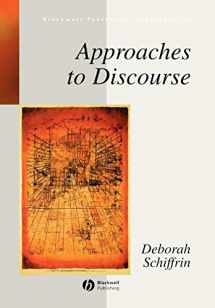 9780631166238-0631166238-Approaches to Discourse (Blackwell Textbooks in Linguistics)