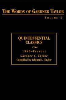 9780817013479-0817013474-The Words of Gardner Taylor: Quintessential Classics, 1980-Present (3)