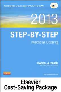 9781455758241-1455758248-Step-by-Step Medical Coding 2013 Edition - Text, Workbook, 2013 ICD-9-CM, Volumes 1, 2, & 3 Professional Edition, 2013 HCPCS Level II Professional Edition and 2013 CPT Professional Edition Package