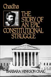 9780520069558-0520069552-Chadha: The Story of an Epic Constitutional Struggle
