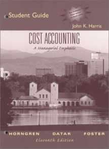 9780130649287-0130649287-Cost Accounting: A Managerial Emphasis, 11th Edition (Student Guide and Review Manual)