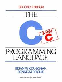 Sell, Buy or Rent C Programming Language, 2nd Edition 9780131103627  0131103628 online