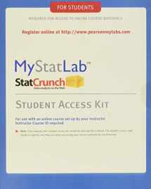 9780321694645-0321694643-MyStatLab Student Access Kit: Including Statcrunch