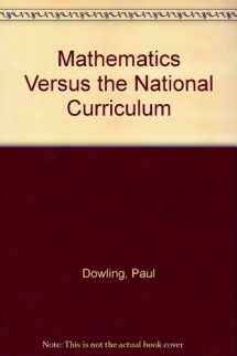 9781850008927-1850008922-Mathematics Versus the National Curriculum