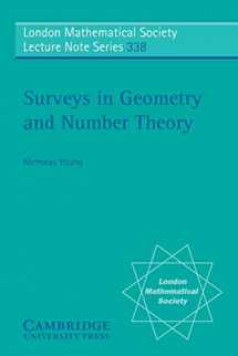 9780521691826-0521691826-Surveys in Geometry and Number Theory (London Mathematical Society Lecture Note Series, Series Number 338)