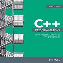 9781337102087-1337102083-C++ Programming: From Problem Analysis to Program Design (MindTap Course List)
