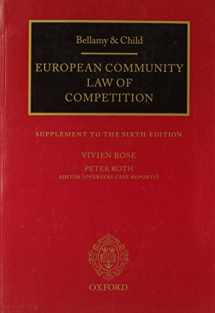 9780199586677-0199586675-Bellamy and Child: European Community Law of Competition: Supplement to the Sixth Edition