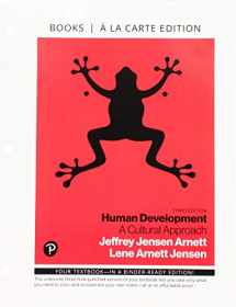 9780134711416-0134711416-Human Development: A Cultural Approach
