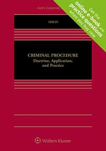 9781543816273-1543816274-Criminal Procedure: Doctrine, Application, and Practice (Aspen Casebook)