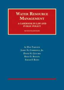 9781609302733-1609302737-Water Resource Management: A Casebook in Law and Public Policy (University Casebook Series)