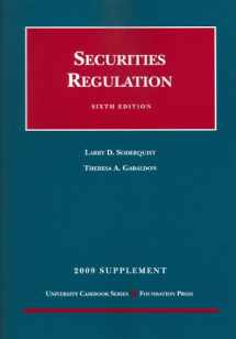 9781599416809-1599416808-Securities Regulation, Sixth Edition, 2009 Supplement